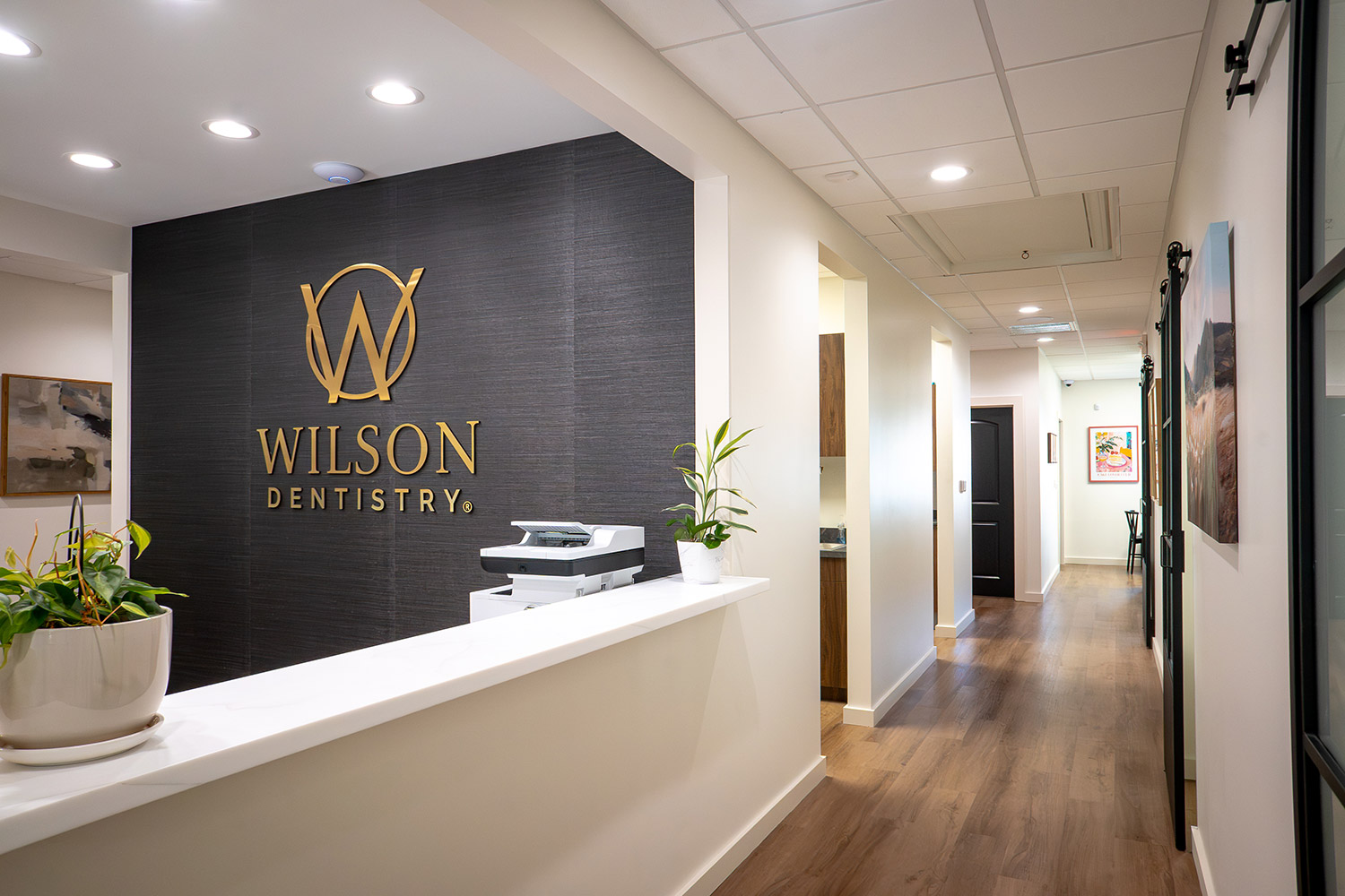 Wilson Dentistry care team with patient